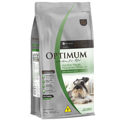 OPTIMUM™ Cães Adultos Raças Pequenas – Frango e Arroz